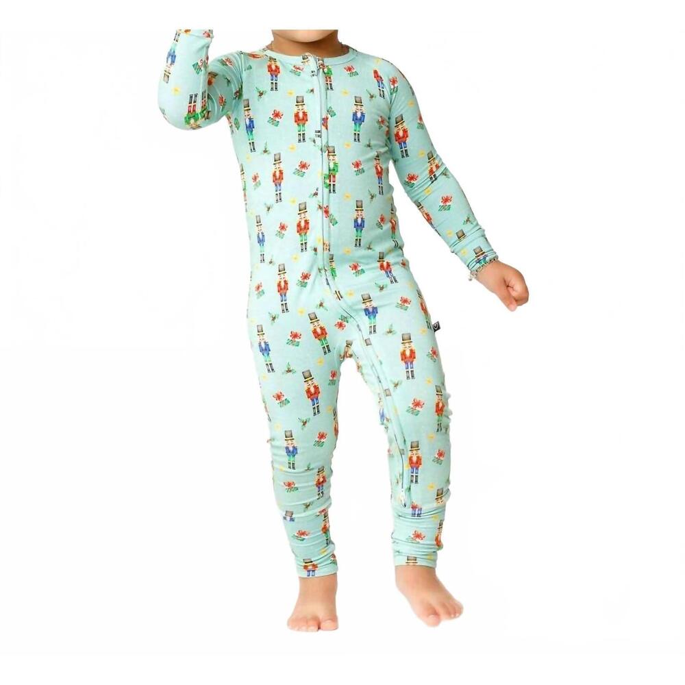 NEW LEV BABY cole poppy convertible romper in green
